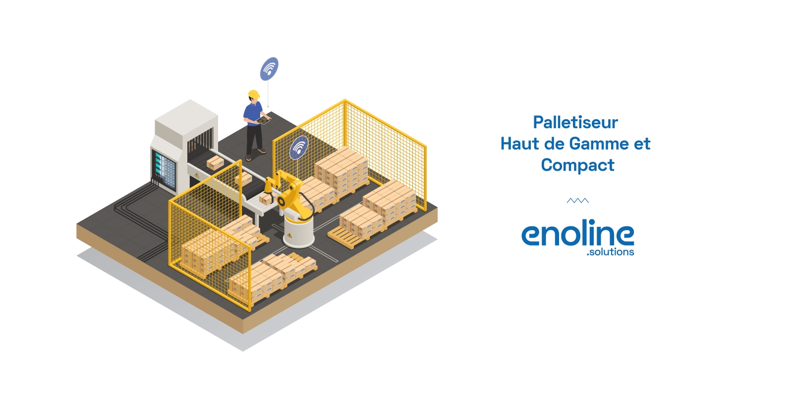 Palletiseur Haut de Gamme et Compact