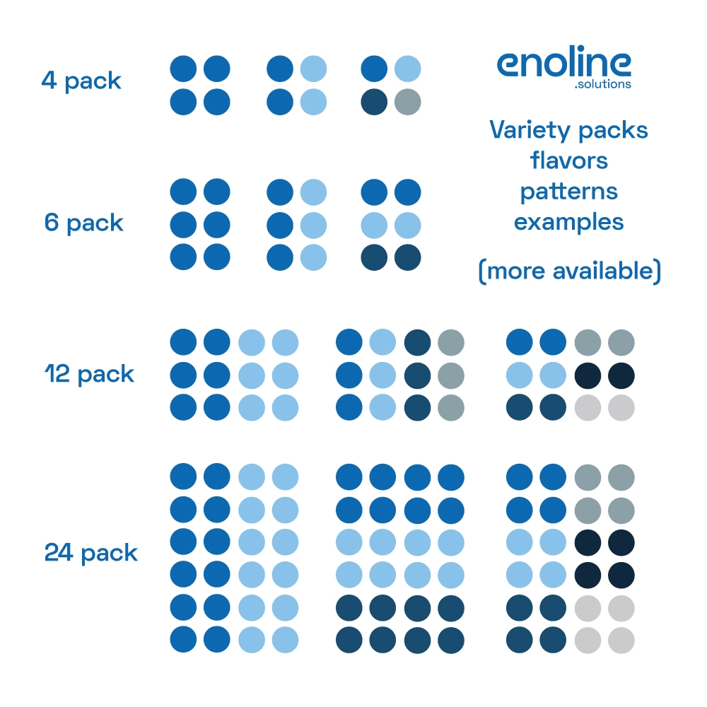 Patterns variety packs enoline